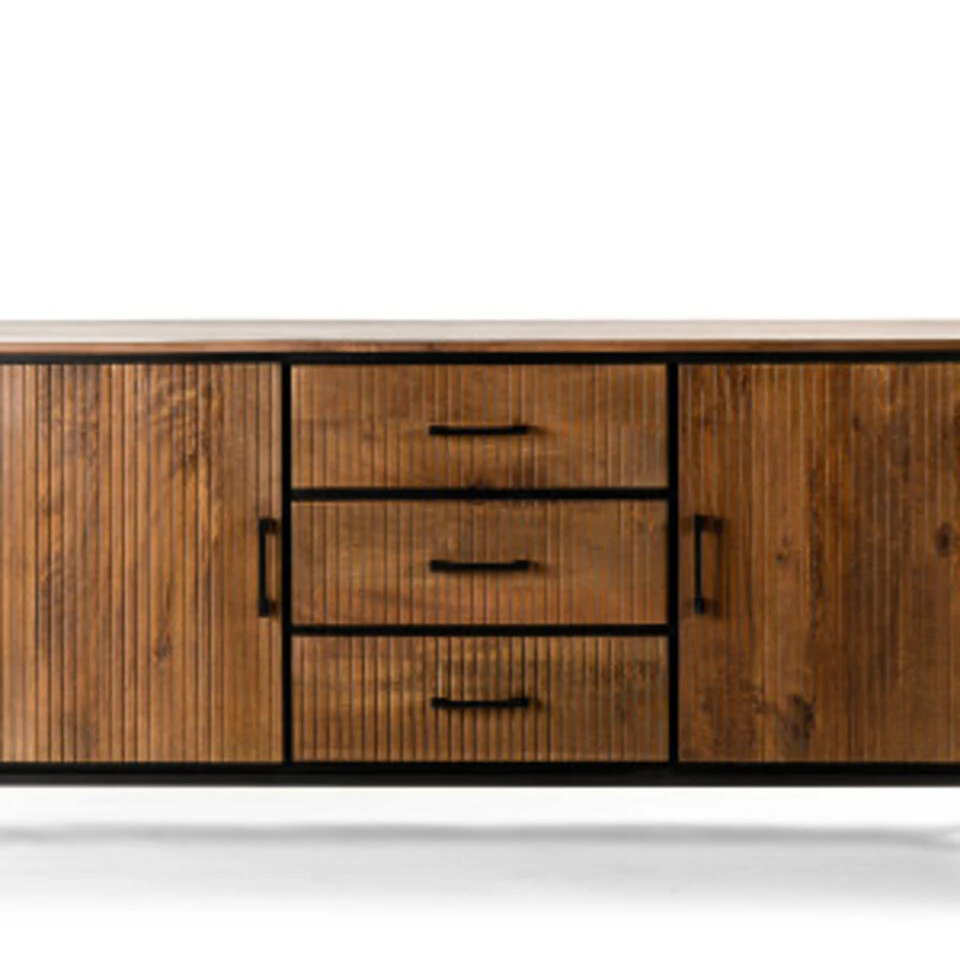 Hoyz Collection - Dressoir B430 Bruin - 180x40x80 3 Hoyz Collection - Dressoir B430 Bruin - 180x40x80