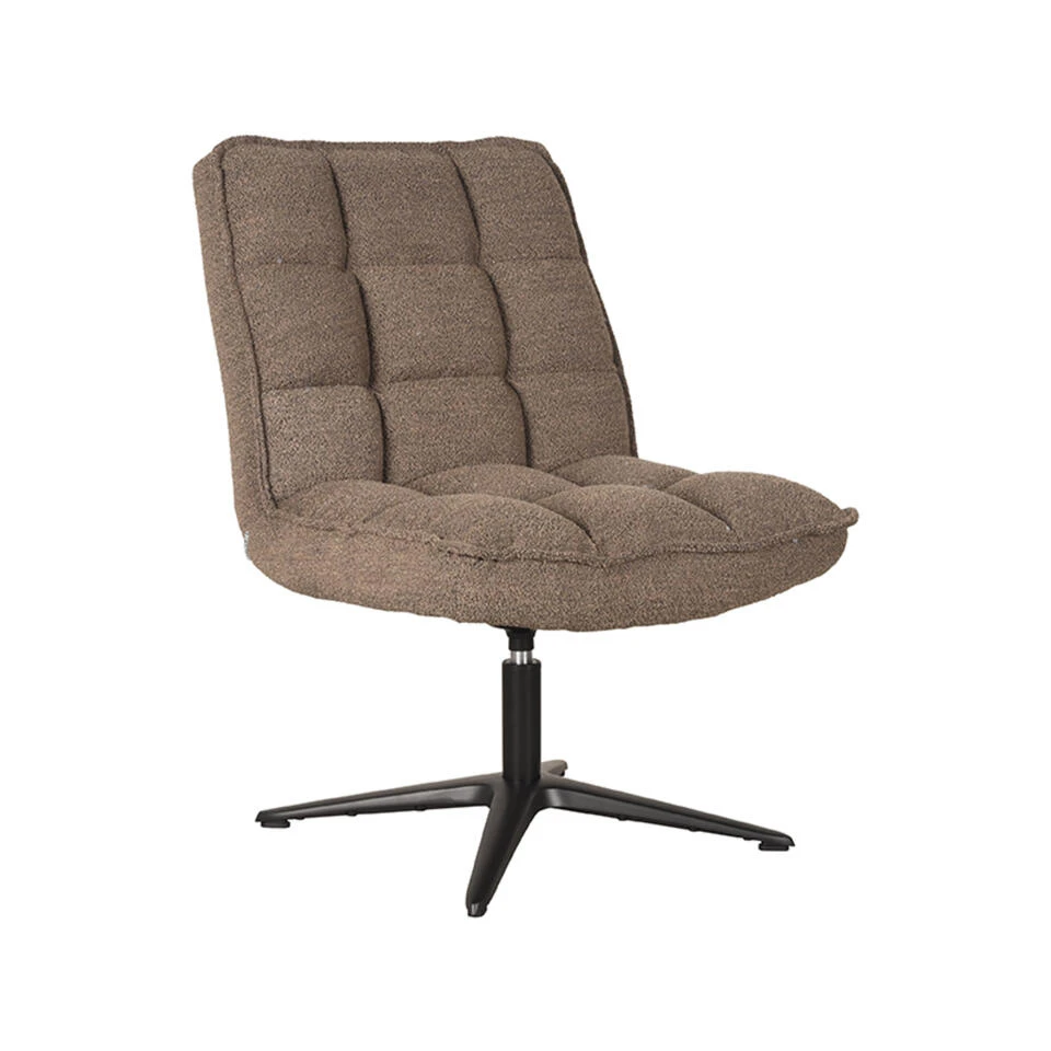 LABEL51 Fauteuil Vince - Bruin - Boucle 3 LABEL51 Fauteuil Vince - Bruin - Boucle