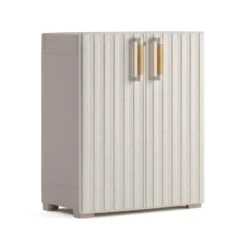 Keter Groove Opbergkast Laag - 1 Plank