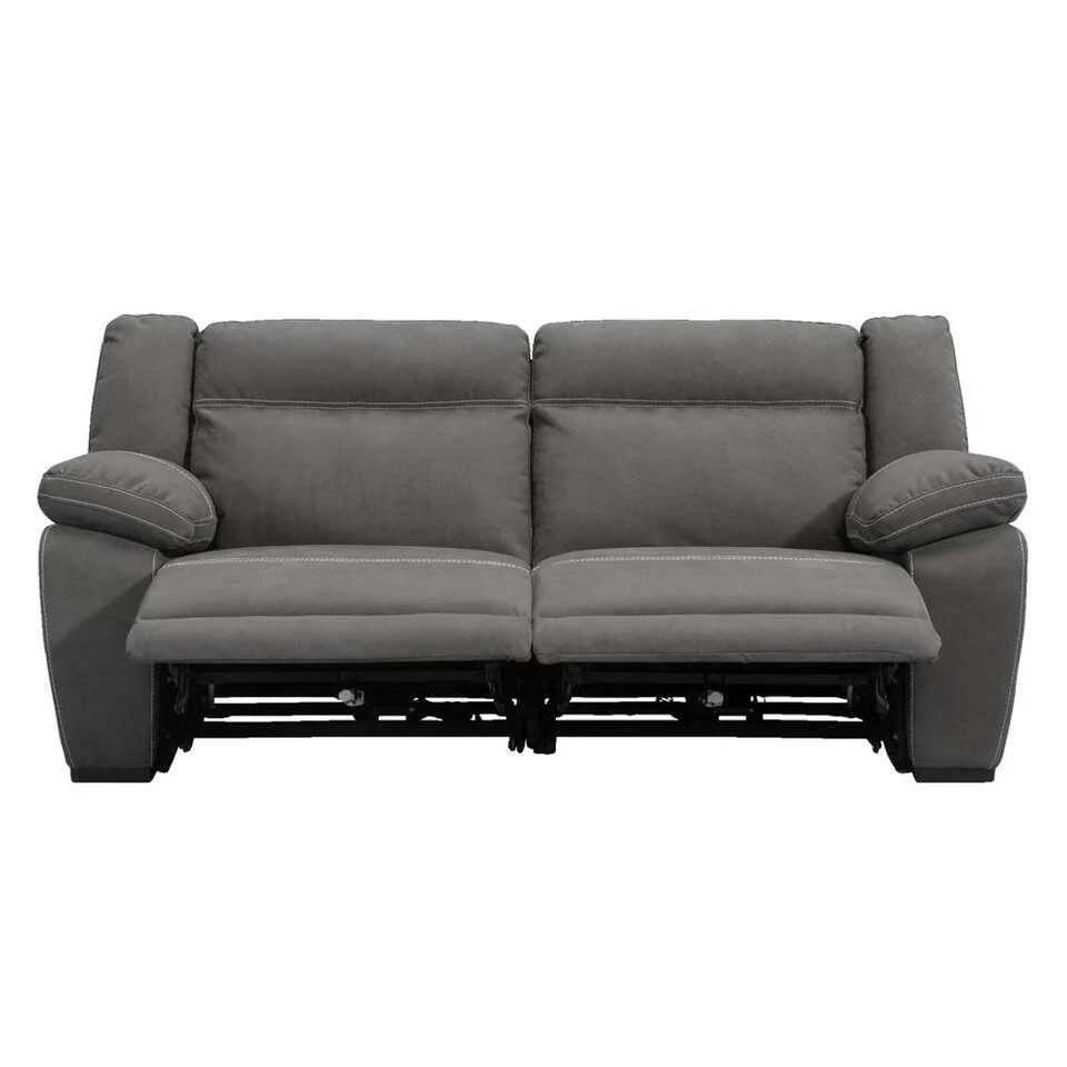 Bank Dean Elektrisch Verstelbaar 3-zits - Antraciet 4 Bank Dean Elektrisch Verstelbaar 3-zits - Antraciet - Afbeelding 2