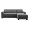 Hoekbank Aberdeen Rechts - Stof - Grijs -Woonmeubelwinkel 10104020
