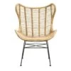 Fauteuil Jasmine - Rotan/metaal - Naturel 1 Fauteuil Jasmine - Rotan/metaal - Naturel -Woonmeubelwinkel 10207005