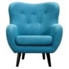 Fauteuil Viborg - Stof - Turquoise -Woonmeubelwinkel 10209329