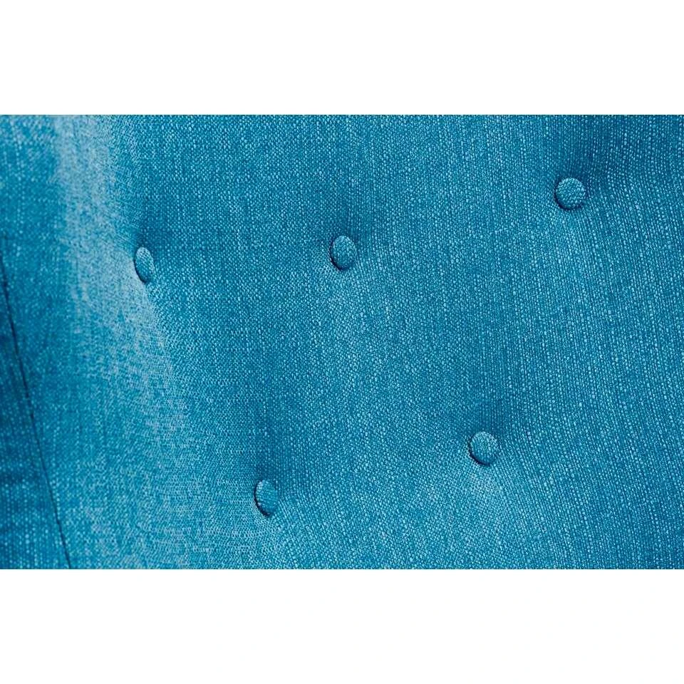 Fauteuil Viborg - Stof - Turquoise 6 Fauteuil Viborg - Stof - Turquoise - Afbeelding 4