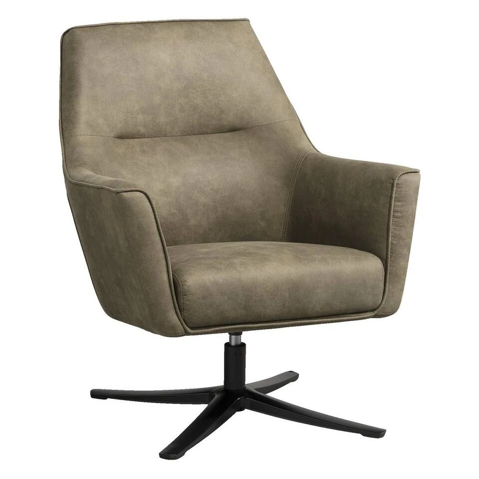 Fauteuil Niles - Groen 4 Fauteuil Niles - Groen - Afbeelding 2