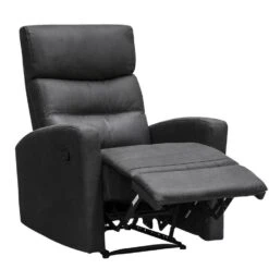 Relaxfauteuil Jackson - Stof - Zwart -Woonmeubelwinkel 10209885 0810