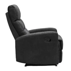 Relaxfauteuil Jackson - Stof - Zwart -Woonmeubelwinkel 10209885 8000