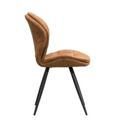 Eetkamerstoel Lenn - Stof - Cognackleur 8 Eetkamerstoel Lenn - Stof - Cognackleur -Woonmeubelwinkel 10302530 8000