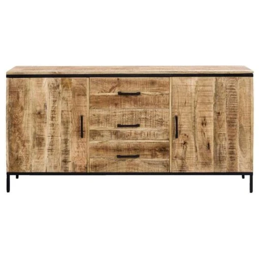 Dressoir Trevor - Bruin - 80x165x45 Cm