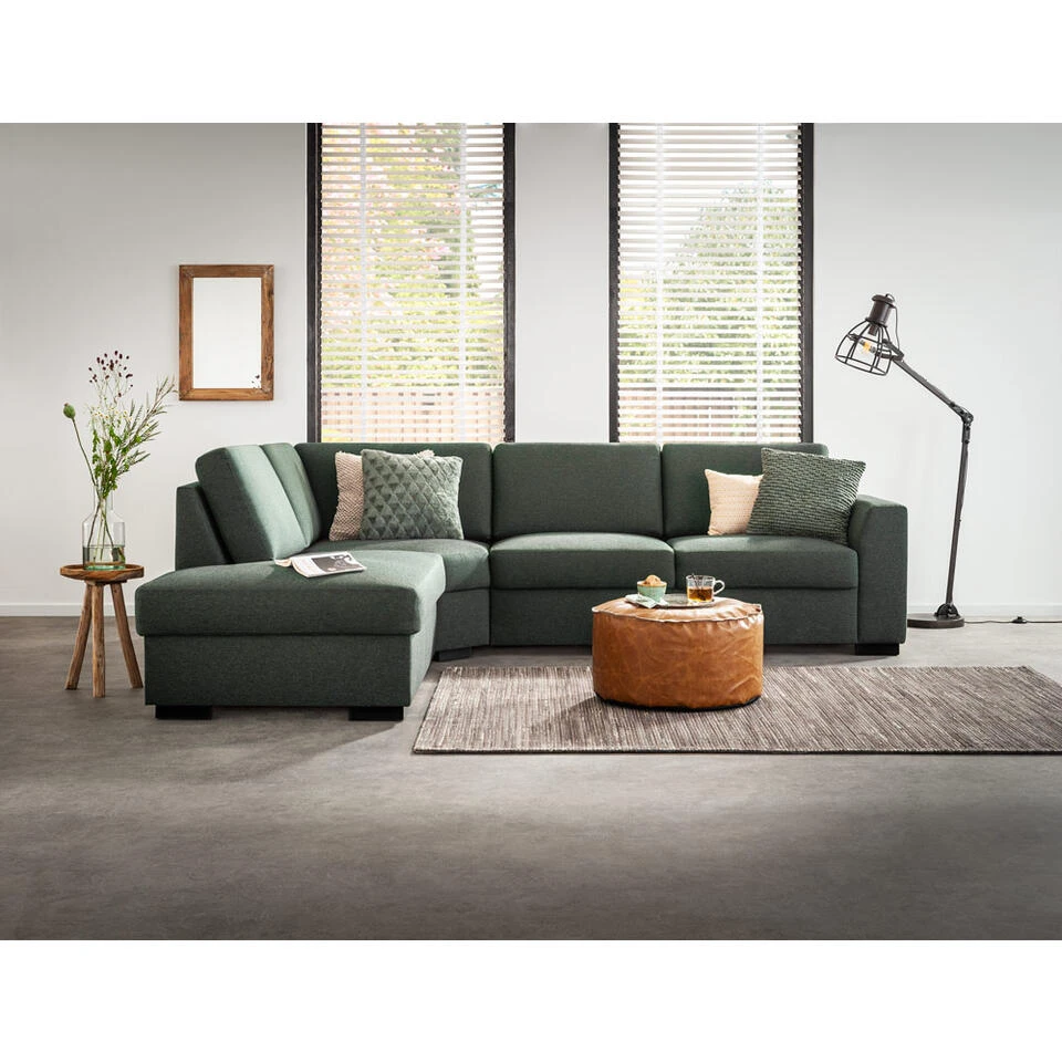 Hoekbank Tom Large - Donkergroen 4 Hoekbank Tom Large - Donkergroen - Afbeelding 2