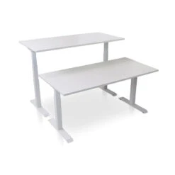 MRC PRO Elektrisch ARBO Zit-sta Bureau - 180x80 Cm - Wit -Woonmeubelwinkel 1116818315 0102