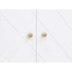 Bopita Paris 2-deurskast - Wit/Eiken -Woonmeubelwinkel 1166080014 0103