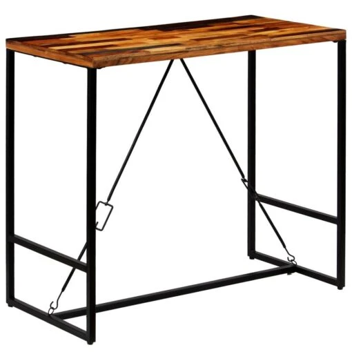 VidaXL Bartafel 120x60x106 Cm Massief Gerecycled Hout