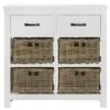 Ladekast Valerie 6 Lades - Off-white - 68x70x33 Cm -Woonmeubelwinkel 11900788