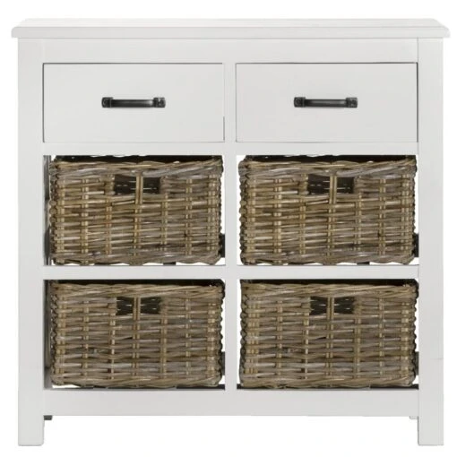 Ladekast Valerie 6 Lades - Off-white - 68x70x33 Cm