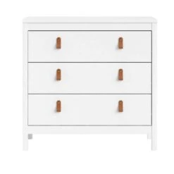 Ladekast Madeira - Wit - 80x82x38 Cm -Woonmeubelwinkel 11901550 0101