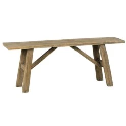 Bankje Siep - Naturel - 45x120x35 Cm -Woonmeubelwinkel 11990376 0300
