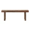 Bank Decoratief Ties - Naturel - 40x110x24 Cm -Woonmeubelwinkel 11990724