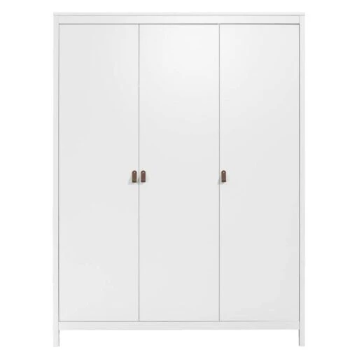 Kledingkast Madeira 3-deurs - Wit - 199x150x58 Cm