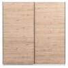 Schuifdeurkast Genua - Eikenkleur - 204x200x60 Cm 1 Schuifdeurkast Genua - Eikenkleur - 204x200x60 Cm -Woonmeubelwinkel 12404430