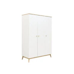Bopita Paris 3-deurskast - Wit/Eiken -Woonmeubelwinkel 1260012759 0103