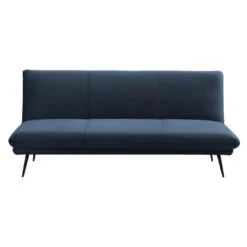 Slaapbank Lausanne - Blauw - 82x186x85 Cm