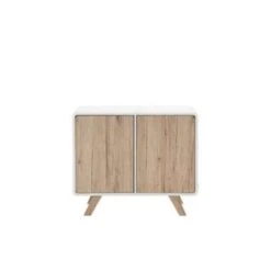 Beliani Sideboard MILO - Wit Mdf -Woonmeubelwinkel 129b4059c0544883ac94201f1425b844