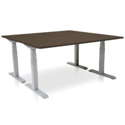 MRC PRO Elektrisch ARBO Zit-sta Bureau - 140x80 Cm - Bruin Eiken -Woonmeubelwinkel 1427721016 0103