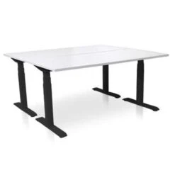 MRC PRO-L 2.0 Elektrisch ARBO Zit-sta Bureau - 180x80 - Wit -Woonmeubelwinkel 1510375159 0103