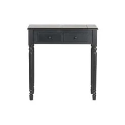 WOOOD Romy Hal/kaptafel - Hout - Zwart - 78x75x38 8 WOOOD Romy Hal/kaptafel - Hout - Zwart - 78x75x38 -Woonmeubelwinkel 1513933367 0102