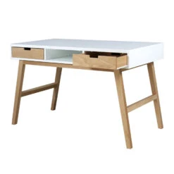 Bopita Lynn Bureau - Wit/Naturel (Exclusief 3 Laden) 8 Bopita Lynn Bureau - Wit/Naturel (Exclusief 3 Laden) -Woonmeubelwinkel 1557324774 0102