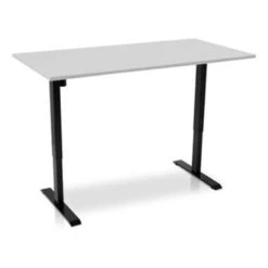 MRC EASY Set - Zit-sta Bureau + Bureaustoel - 160x80 - Grijs -Woonmeubelwinkel 1706034383 0102