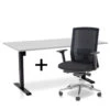 MRC EASY Set - Zit-sta Bureau + Bureaustoel - 160x80 - Grijs 1 MRC EASY Set - Zit-sta Bureau + Bureaustoel - 160x80 - Grijs -Woonmeubelwinkel 1706034383