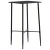 VidaXL Bartafel 60x60x111 Cm MDF Zwart 1 VidaXL Bartafel 60x60x111 Cm MDF Zwart -Woonmeubelwinkel 1821609126
