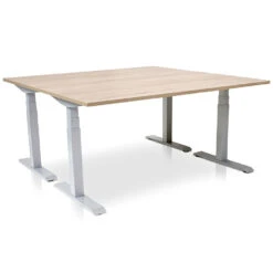 MRC PRO Elektrisch ARBO Zit-sta Bureau - 120x80 Cm - Midden Eiken -Woonmeubelwinkel 1843125891 0103
