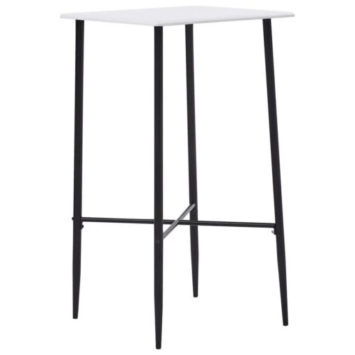 VidaXL Bartafel 60x60x111 Cm MDF Wit