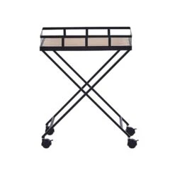 Beliani Keukentrolley LEOTI - Zwart Metaal 9 Beliani Keukentrolley LEOTI - Zwart Metaal -Woonmeubelwinkel 184c3d8e81214cf39ccfa13cc3810ff2