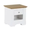 Beliani Nachtkast WINGLAY - Wit Spaanplaat -Woonmeubelwinkel 1888116267