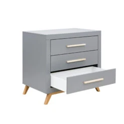 Bopita Fenna Commode Met 3 Laden - Grey/Natural 9 Bopita Fenna Commode Met 3 Laden - Grey/Natural -Woonmeubelwinkel 1981261073 0103