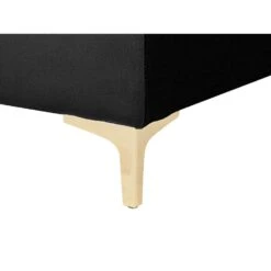 Beliani Ottomaan ABERDEEN - Zwart Fluweel 9 Beliani Ottomaan ABERDEEN - Zwart Fluweel -Woonmeubelwinkel 1bb33ae755a3456fa9d2f1dbcaf2f745