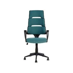 Beliani Bureaustoel GRANDIOSE - Blauw Polyester 9 Beliani Bureaustoel GRANDIOSE - Blauw Polyester -Woonmeubelwinkel 1d7f4f7912b342758fd27cbcd56a19c4