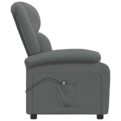 VidaXL Fauteuil Elektrisch Verstelbaar Stof Donkergrijs 71x90.5x96 Cm -Woonmeubelwinkel 234f198da0fc4693a5c5c931b3bb67a0