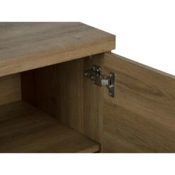 Beliani Sideboard TIMBER - Donkere Houtkleur Mdf -Woonmeubelwinkel 24659cc6d78b465c9927575d93d7d3b3