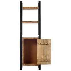 VidaXL Boekenkast 50x30x170 Cm Massief Mangohout 9 VidaXL Boekenkast 50x30x170 Cm Massief Mangohout -Woonmeubelwinkel 2a3537361467448b963c8b648205db14
