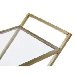 Beliani Keukentrolley IVERA - Goud Ijzer -Woonmeubelwinkel 3056310f413e45ada64cf7a82784723f