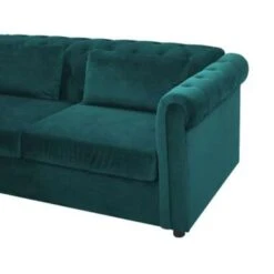 Beliani Driezitsbank - CHESTERFIELD Groen Fluweel 8 Beliani Driezitsbank - CHESTERFIELD Groen Fluweel -Woonmeubelwinkel 315f170b336044debc62e674f4079784