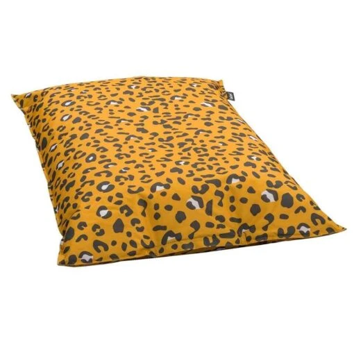 Lebel Zitzak Leopard - Oker - 100x150 Cm