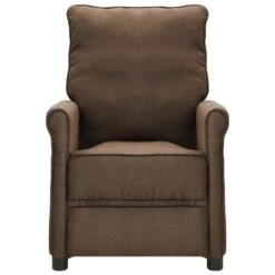 VidaXL Recliner Stof Bruin -Woonmeubelwinkel 43adc16488da4bab9644e6d131d91861
