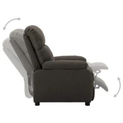VidaXL Fauteuil Verstelbaar Elektrisch Stof Taupe -Woonmeubelwinkel 47c5decbe1d043a0aed0f80b99032e63