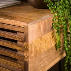 Odila Nachtkastje 1L - Hout - Bruin -Woonmeubelwinkel 48c3ad6fbe4e4211b99f76cc2e5e383d